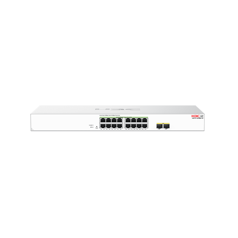 H3C 小贝优选 US210-16G2MF-HP 强Web网管交换机